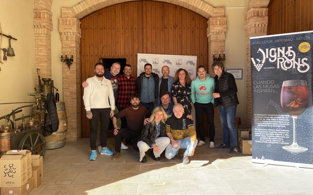 I Encuentro Vignerons de Huesca en Bodegas Sers de Cofita
